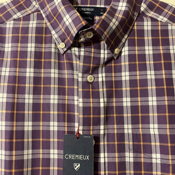 Cremieux Classics Sz Medium Plaid NWT - Picture 3 of 4
